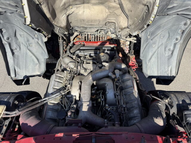 日野：テラヴィ：ハイルーフ：トレーラーヘッド：後輪エアサス：V8ツインターボ