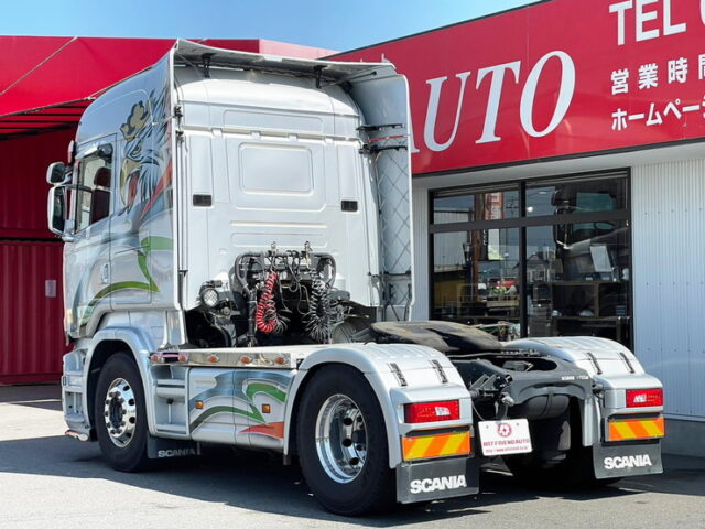 【1464】H30　スカニア　R450　トレーラーヘッド　第5輪荷重11.700㎏　蓄冷付　後輪エアサス