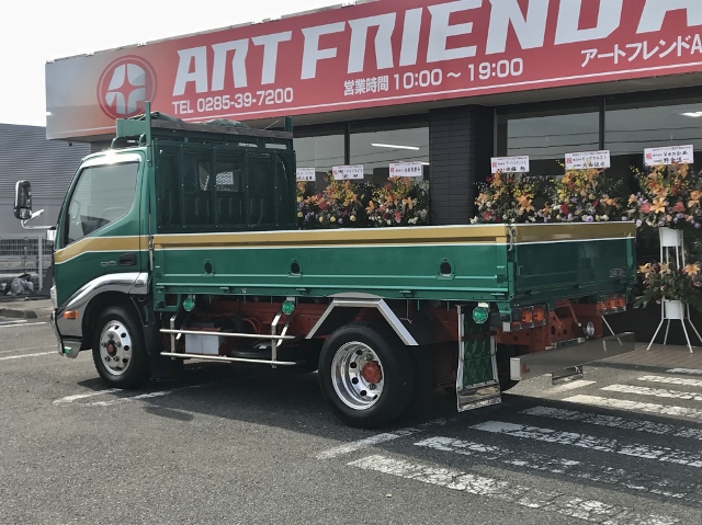 【302】日野デュトロ　平ボデー　１０尺　ハイグレード　３t　４ナンバー