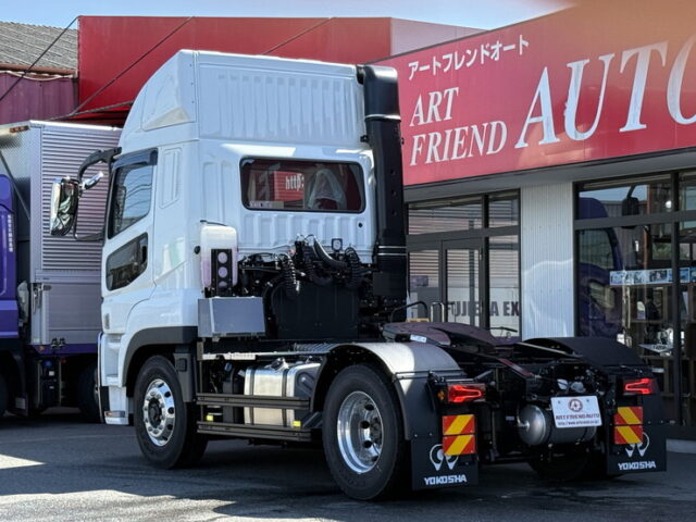 24スーパーグレート：スーパーハイルーフ：トレーラーヘッド：未使用：プレミアムライン