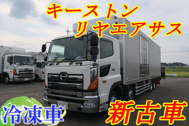 【164】新古車　日野プロフィア　低床　冷凍バン　キーストン　委託販売