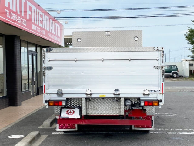 【859】H26　キャンター　平ボデーアルミブロック　ワイドロング　総重量5トン未満　床鉄