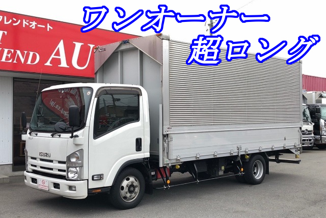 【318】いすゞ　エルフ　アルミウイング　超ロング　ワンオーナー