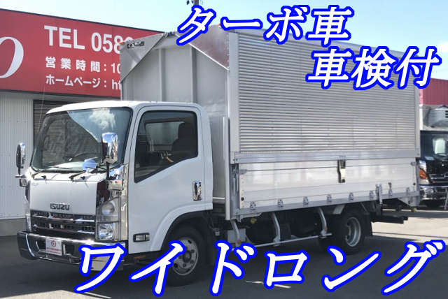 【198】いすゞエルフ　アルミウイング　ワイドロング
