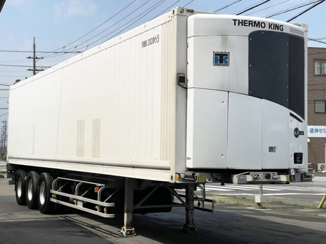 日本フルハーフ　3軸　トレーラーコンテナ冷凍車　リフトアクスル(後軸残し)　SLX i 400　エアサス