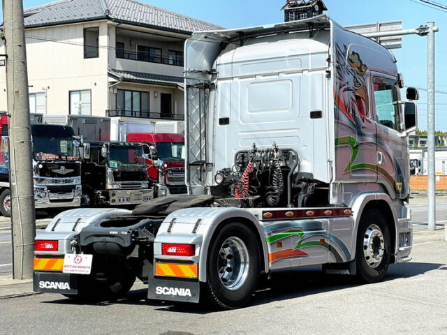 【1464】H30　スカニア　R450　トレーラーヘッド　第5輪荷重11.700㎏　蓄冷付　後輪エアサス