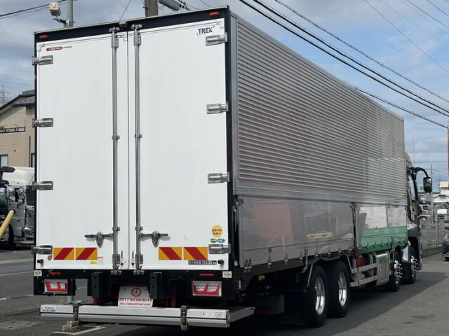 17スーパーグレート　ハイルーフ　ウィング　アルミホイール　格納ゲート付