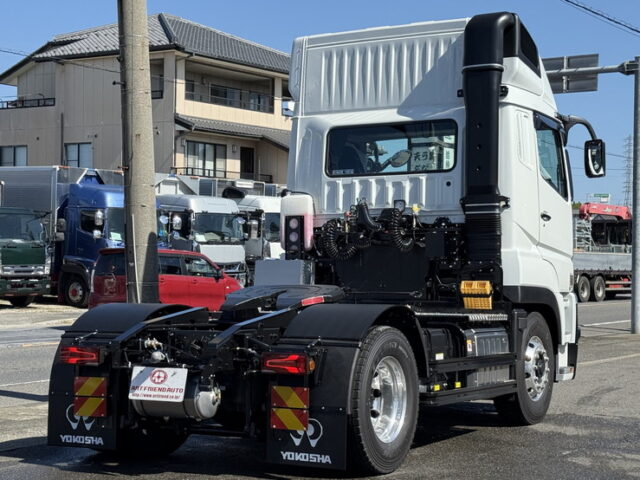 24スーパーグレート：スーパーハイルーフ：トレーラーヘッド：未使用：プレミアムライン