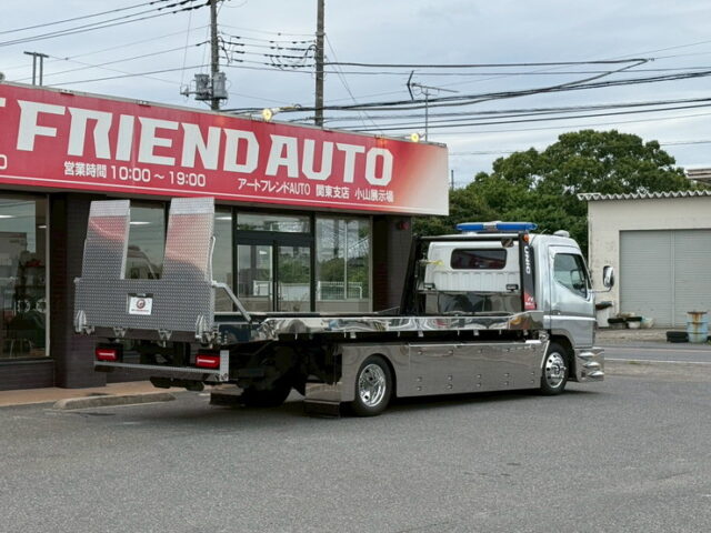 ブルーテックキャンター：積載車：架装多数：古河ユニック：デュオニック：150馬力