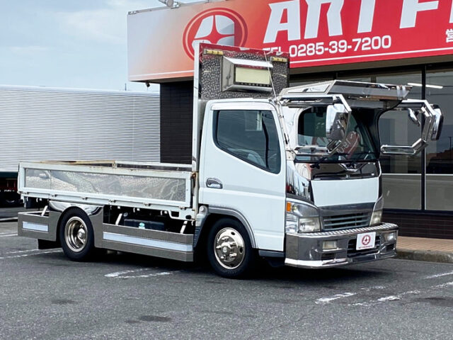 【676】H16　キャンター　標準　平ボディ　架装車　ステンレス多数