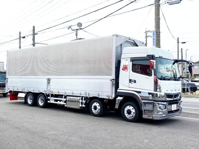 【661】R2　登録済未使用車　スーパーグレート　低床アルミウイング