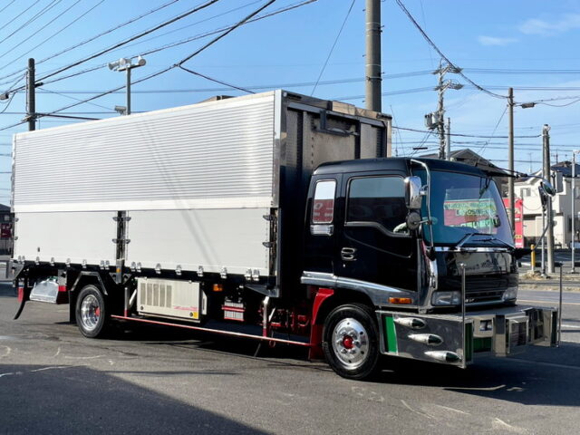 【1387】H15　320フォワード　冷凍ウィング　6500ボデー　セミワイド　キャデラックバンパー　マニ割り