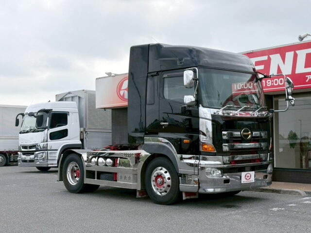 日野：プロフィア：ハイルーフ：トレーラーヘッド：総輪エアサス：架装多数