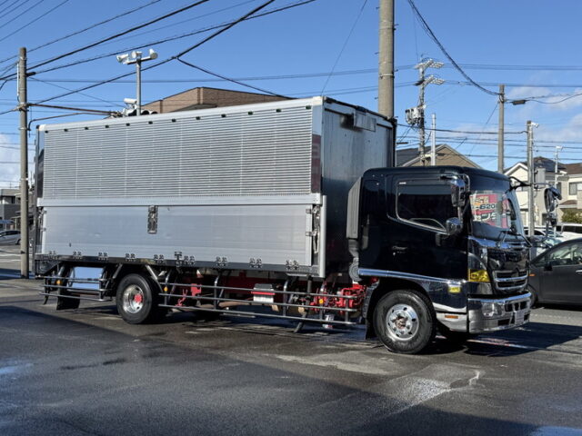 レンジャープロ：ウィング：ボディ枠ステンレス：90アオリ：240馬力：フルエアサス