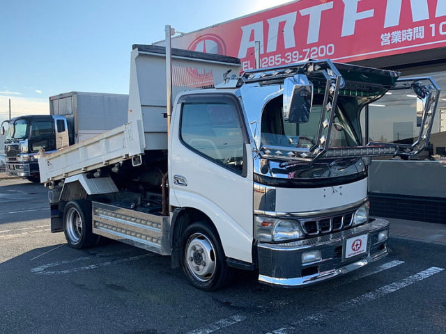 【754】H15　デュトロ　4WD　ダンプ