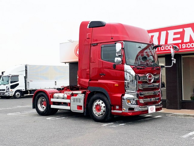 【531】日野　グランドプロフィア　ハイルーフ　トラクタヘッド　PTO付　第五輪10.6ｔ