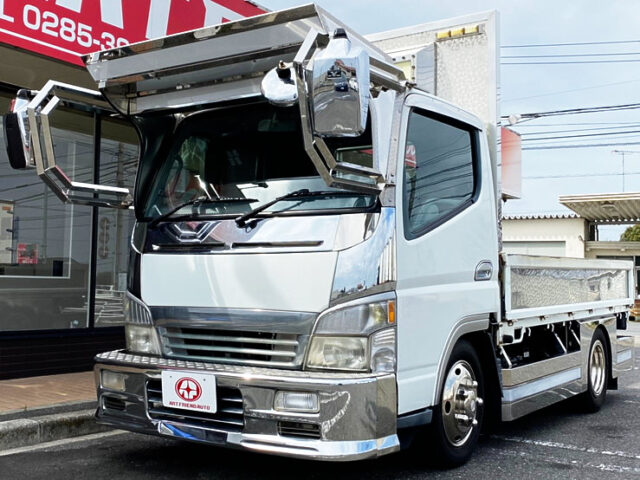 【676】H16　キャンター　標準　平ボディ　架装車　ステンレス多数