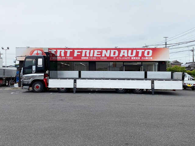 【854】H26　ギガ　4軸　平ボデーアルミブロック　エアサス　7速MT