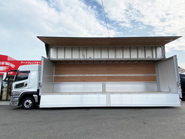 【662】ふそう　スーパーグレート　ウィング　格納ゲート付　未使用車