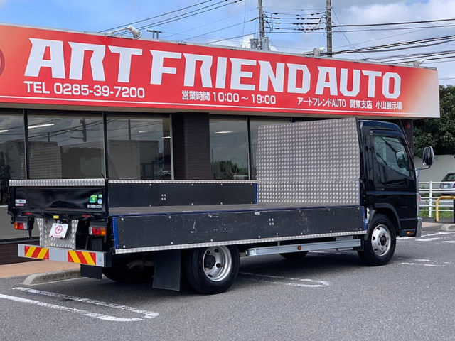【657】H27　三菱　ブルーテックキャンター　平ボディ　車検付