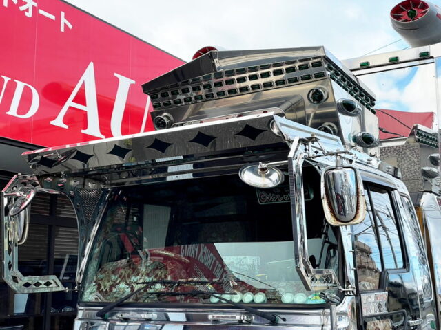 【1311】H10　ライジングレンジャー　デコトラ　移動事務所登録　架装多数　マニ割り　【委託販売】