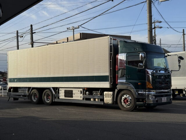 日野：プロフィア：ハイルーフ：冷凍バン：架装多数：サブエンジン：ジョロ4キーストン