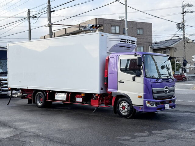 日野：17レンジャー：冷凍バン：菱重製冷凍機TDJS50DC：格納ゲート：アルミシマ床