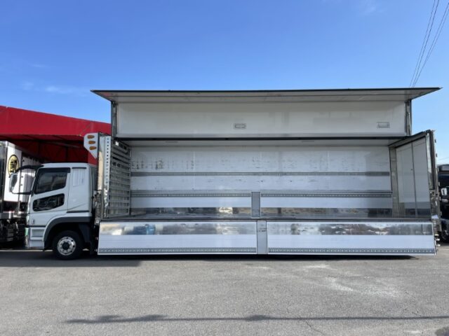 三菱ふそう　17スーパーグレート　冷凍ウィング　ジョルダー4列　キーストン