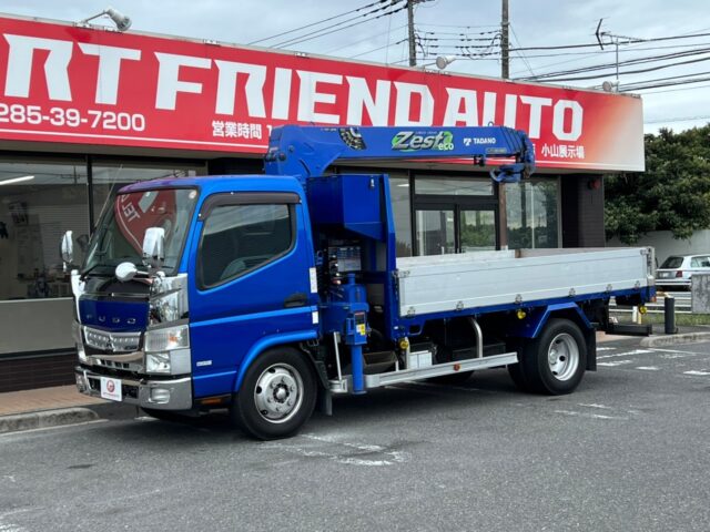 【1253】H28　ブルーテックキャンター　4段フックイン　標準幅　セミロング　150馬力