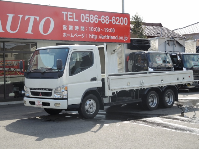H17 三菱　ジェネレーションキャンター　平ボデー１０輪