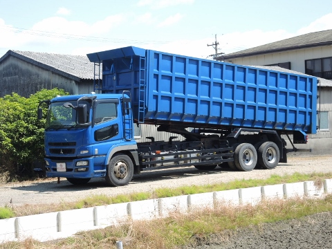 Ｈ１９　三菱　スーパーグレート　土砂禁ダンプ