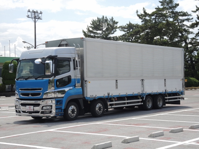Ｈ２２　三菱　スーパーグレート　アルミウィング　4軸低床　ハイルーフ ハイキャブ