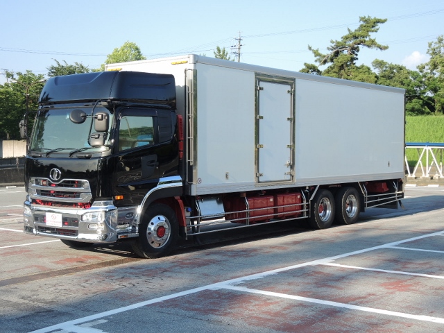 Ｈ２２　ニッサン　クオン　冷蔵冷凍車　ハイルーフ　総輪エアサス