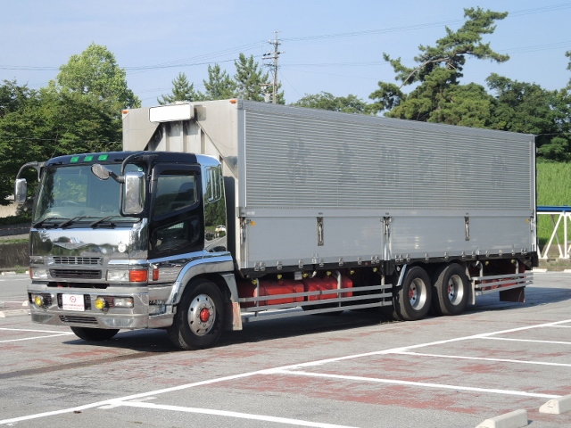 H15 三菱　スーパーグレート　アルミウィング　中低床