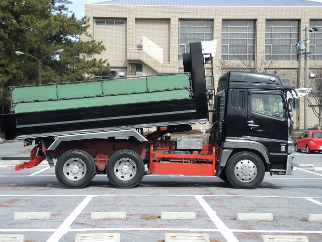 H20 三菱ふそう　スーパーグレート　ダンプ　本革パワーシート