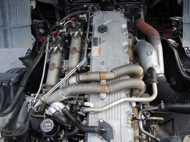 H20 三菱ふそう　スーパーグレート　ダンプ　本革パワーシート