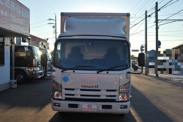 H25　いすゞ　エルフ　アルミバン　パワーゲート