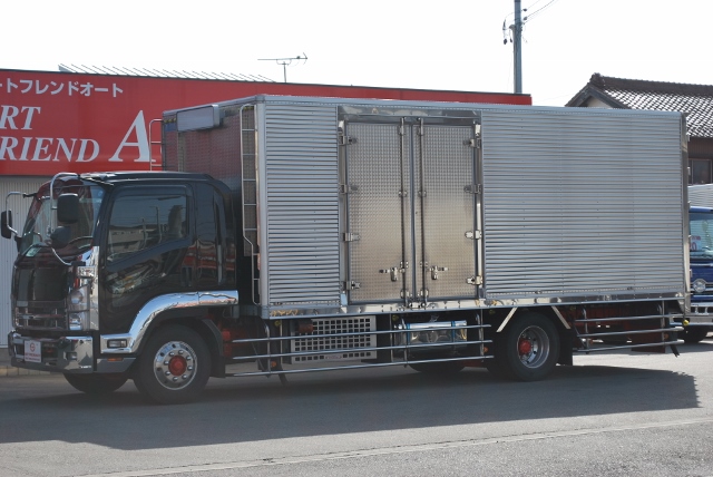 H21 07フォワード　増トン　冷蔵冷凍車　トランテックス６２００造りボデー