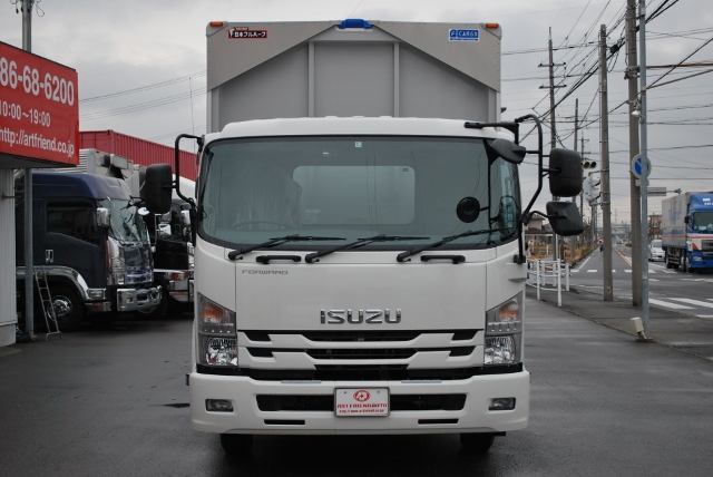 【72】新古車　いすゞ　フォワード　アルミウイング　リアエアサス