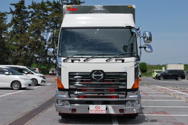 【83】H29 日野　グランドプロフィア　低床　アルミウイング ハイルーフ　未使用車