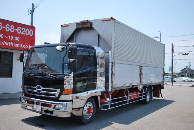 H16 日野レンジャープロ　アルミウイング6700ボデー増トン車