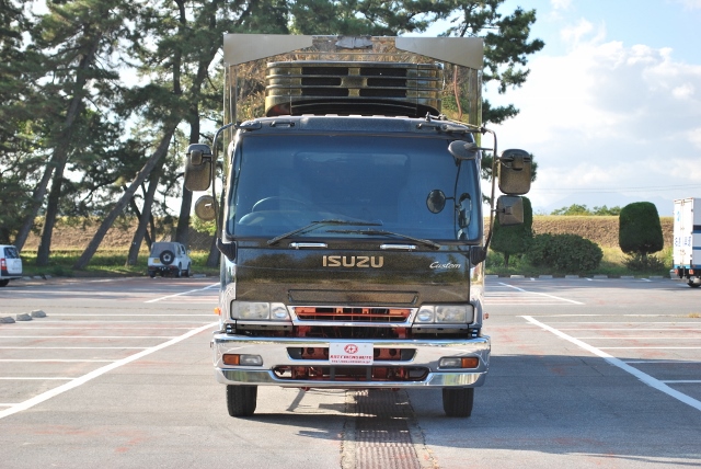 H18 いすゞ　フォワード　冷蔵冷凍車　パワーゲート　アルミウイング