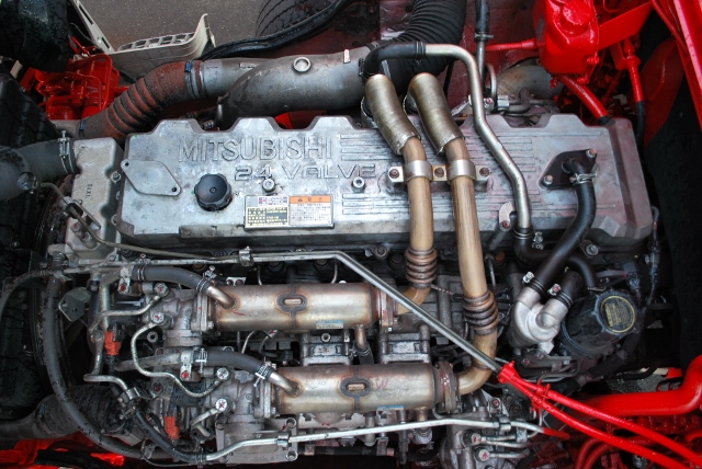 【74】H21 　三菱ふそう　スーパーグレート　４軸低床　ハイルーフ 総輪エアサス　アルミウイング