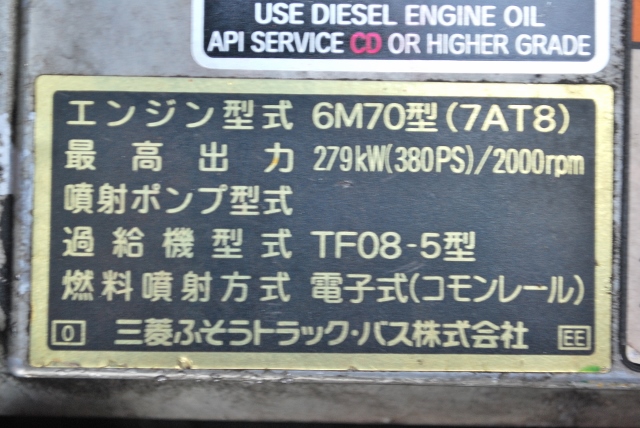 【74】H21 　三菱ふそう　スーパーグレート　４軸低床　ハイルーフ 総輪エアサス　アルミウイング