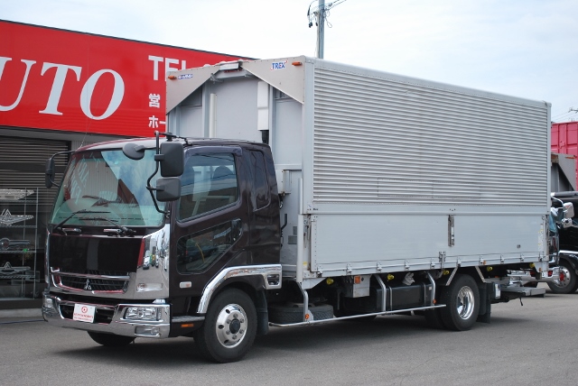 H19 三菱ふそう　ファイター　パワーゲート付き冷凍ウイング