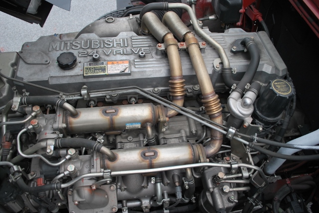 【56】H22　三菱ふそう　スーパーグレート　ハイルーフ　ハイキャブ　アルミウイング　リアエアサス