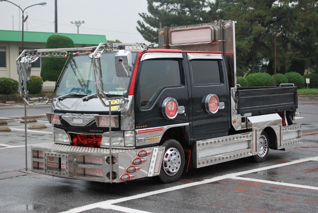 Ｈ12　いすゞ　エルフ　Ｗキャブ　ステンレスパーツカスタム多数