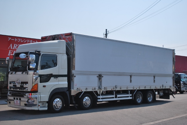 H22　日野　グランドプロフィア　冷凍ウイング　ハイルーフ