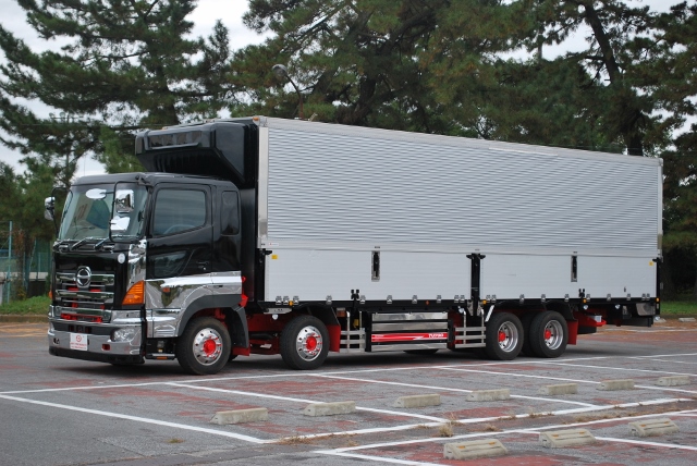 Ｈ２２　日野　グランドプロフィア　4軸低床　冷凍ウィング　リアエアサス