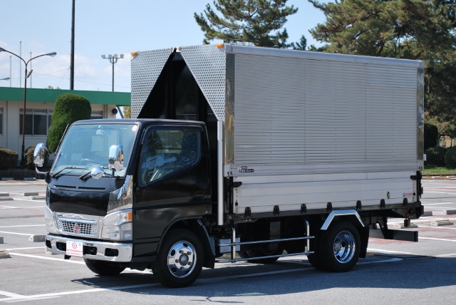 H15 三菱キャンター　アルミｳｨﾝｸﾞ　低走行車